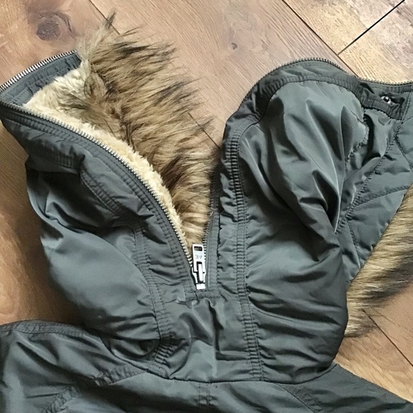 AMERICAN EAGLE HOODED BOMBER - Picture 5 of 6